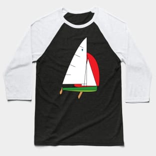 Thistle Sailboat Baseball T-Shirt